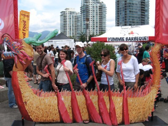 Our dragon boat entry