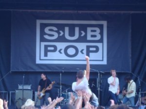 sub pop - crowd surfer at mudhoney