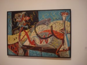 MOMA - a Jackso Pollock piece