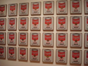 MOMA - Warhol's campbell soup