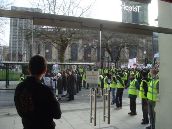Birmingham - Palestinian protest
