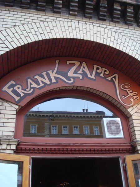 Budapest - Frank Zappa cafe