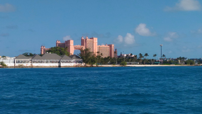 Atlantis Resort in Nassau Harbour