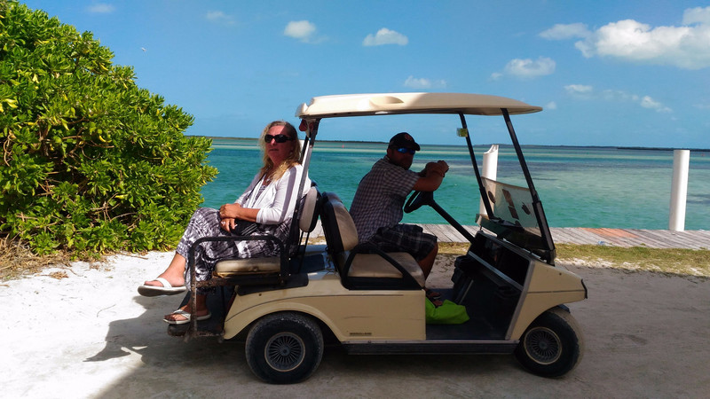 Cruising in the Golf Cart