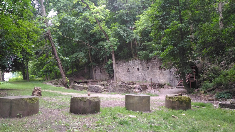 Remains of 1800's factory