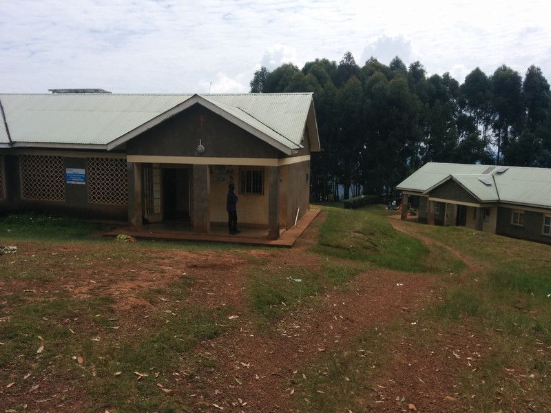 ruhija health centre - outpatient left, maternity right