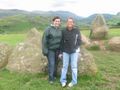 The girls at the Castlerigg Stones