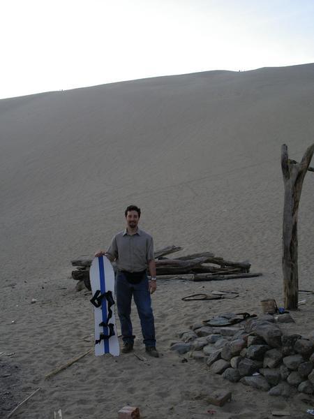 Sand dune - pre-climb