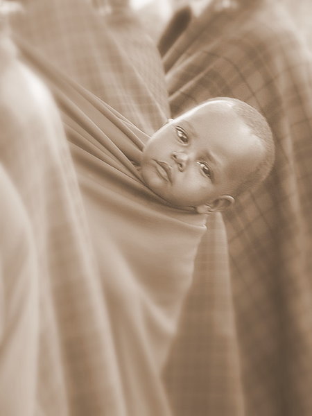 Maasai baby