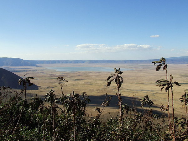 The Ngorongoro Crater.