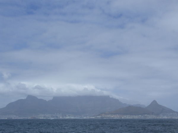 Cape Town from the sea