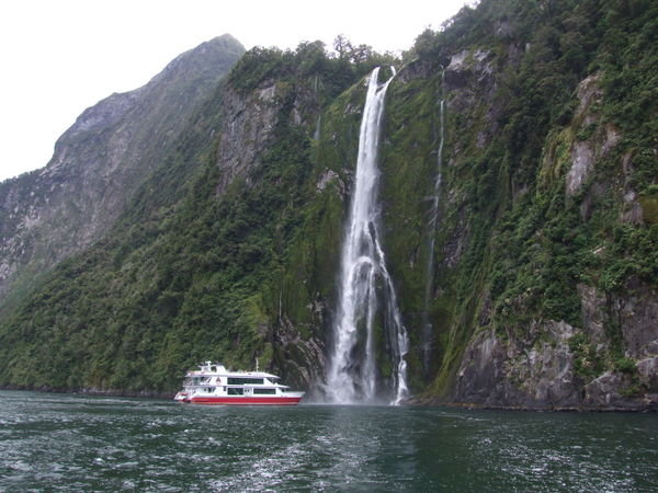Waterfall - Milford Sound