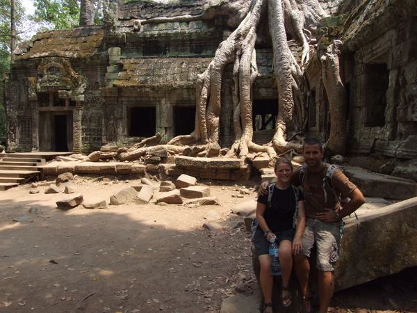 The so called 'Tree Temple' at Ta Prohm.
