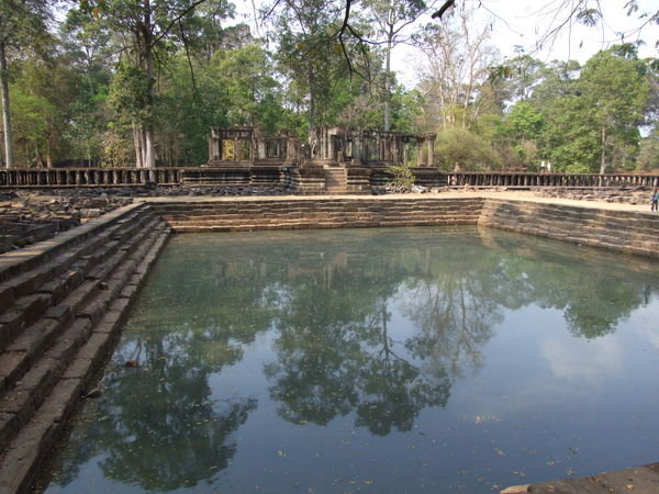 The mirrored pool at Baphuon (Angkor Thom)