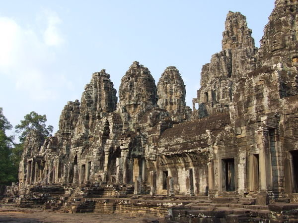 The famous Bayon temple.