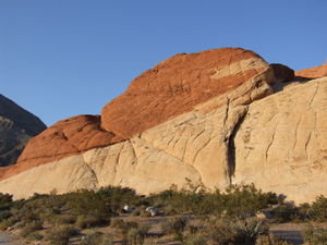 A rock with sunburn
