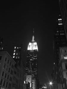 The Empire State Building - illuminated
