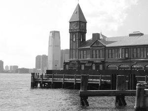 The old dock at Battery Park....