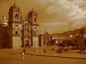 Iglesia de La Compania de Jesus - Cuzco... 