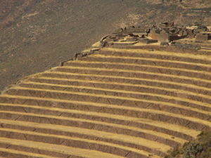 Ruins and terraces at Pisac