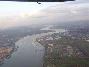 Taking off from London City Airport