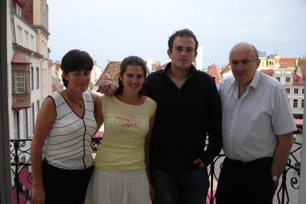 Me, Mam, Dad and Dave