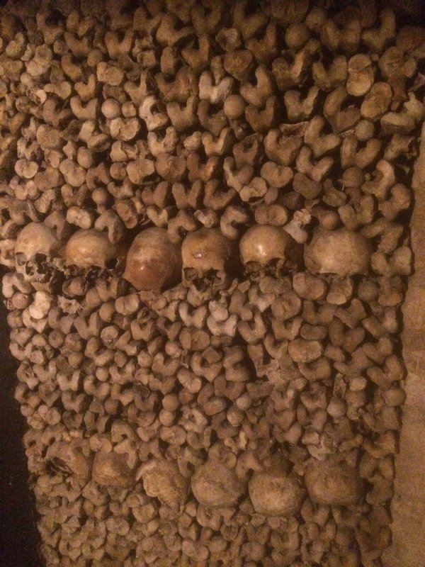 Inside the Catacombs of Paris