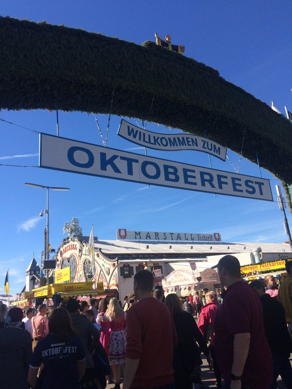 Entrance to Oktoberfest