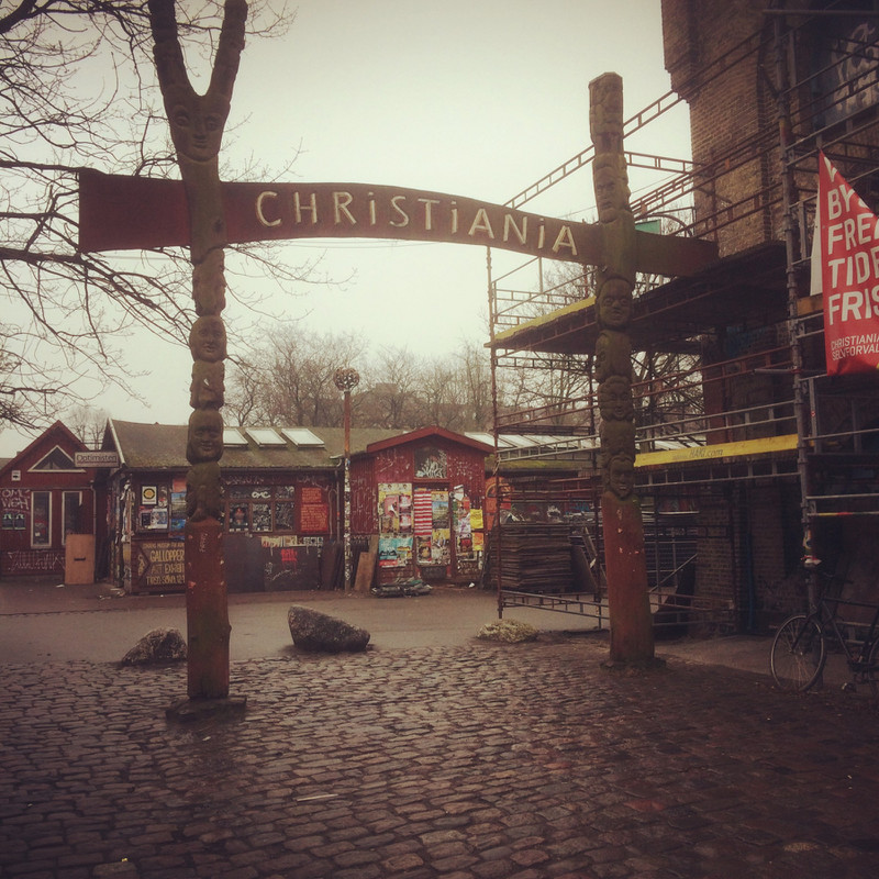 Entrance to Christiania