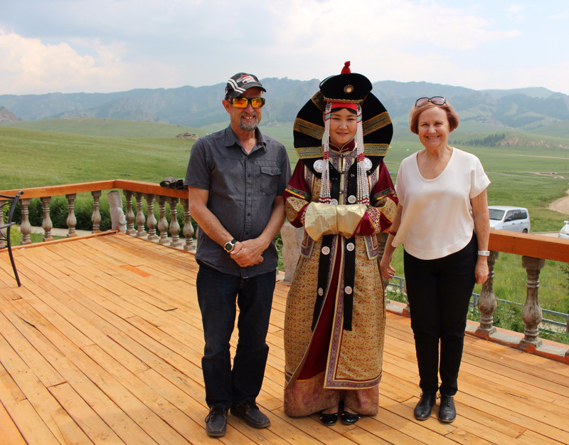 Traditional mongol costume