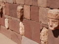 Faces on the wall, Tiwanaku (Tiahuanaco)