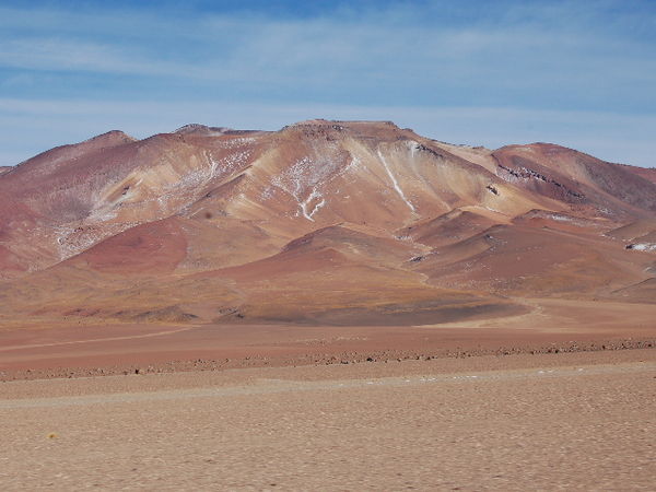 Mountain in the ´Dali´ desert