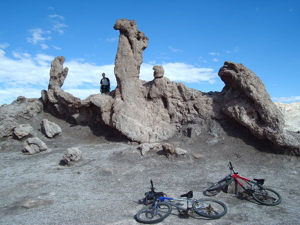Nick and Las Tres Marias, Atacama desert