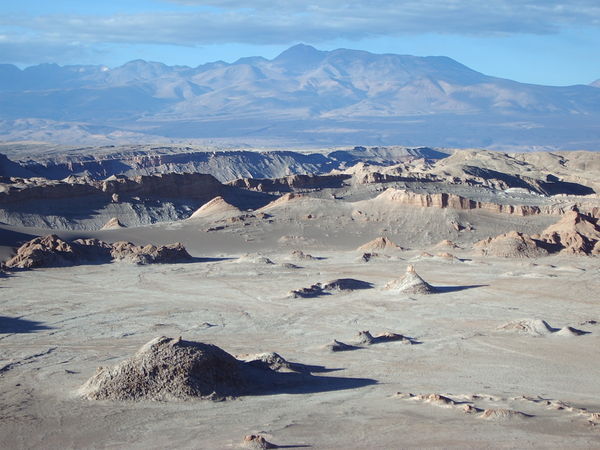 View from the dune over "Valle de la luna"