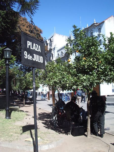 Plaza 9 de julio, Salta, Argentina