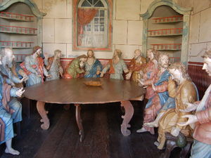 Carving of The Last Supper