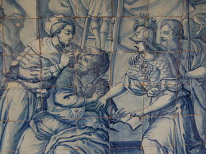 Azulejo tile, San Franciso Church, Salvador