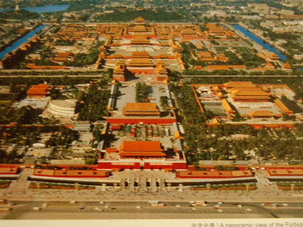 Aerial view, Forbidden City, Beijing