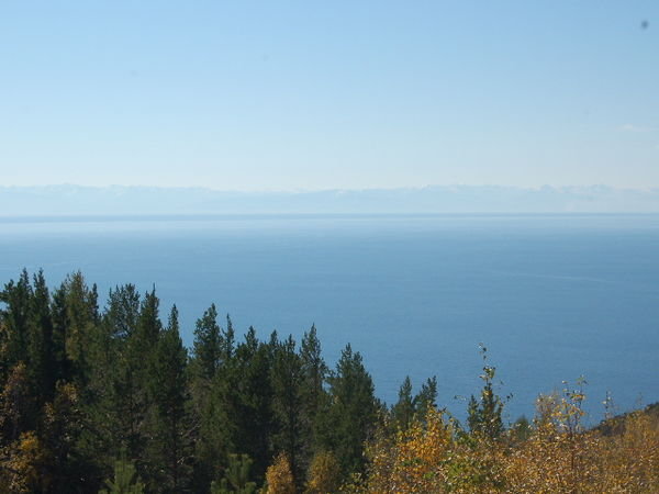 View over Lake Baikal
