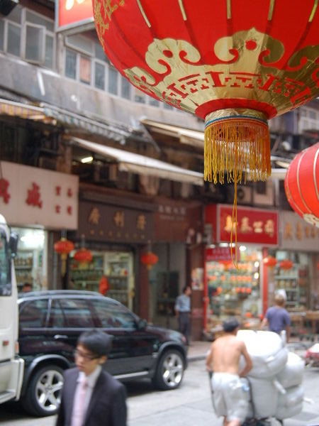 HK street scene