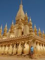 Inside Pha That Luang, Vientiane