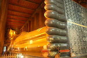 Giant Buddha, Wat Pho, Bangkok