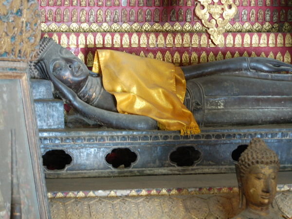 Reclining Buddha, which travelled as far as the Paris Exhibition in 1831!