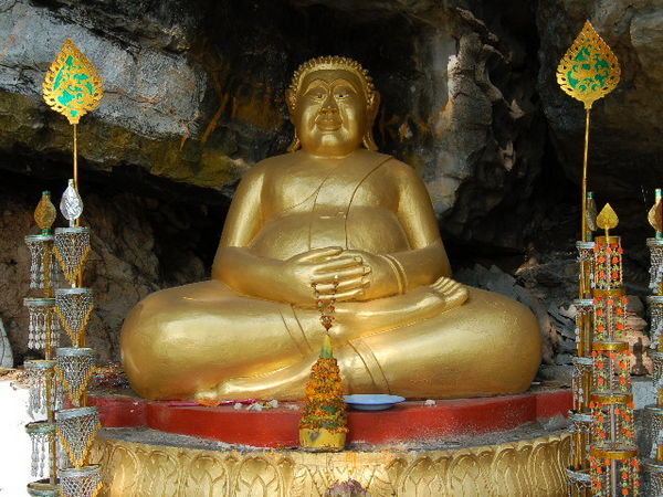 Rather rotund Buddha