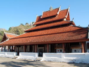 Typical temple roof style