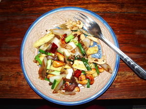 Culinary creation #2: Chicken and cashew nuts