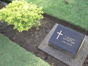 Unknown soldier's grave