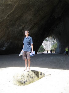 Nick at Cathedral Cove