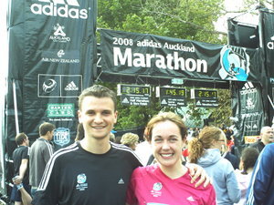Auckland 10K Run Finish Line