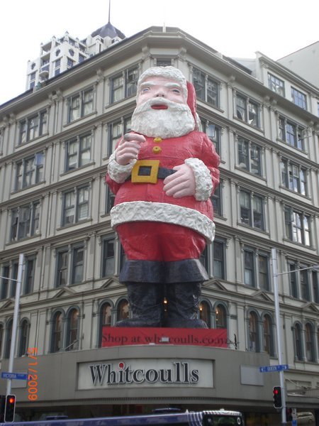 25 metre Queen Street Santa, Auckland